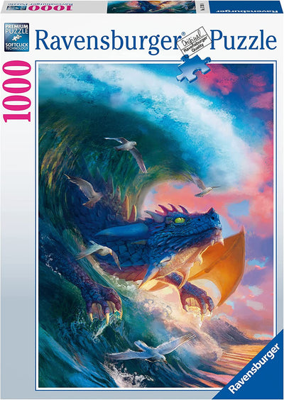 RAVENSBURGER 17391 4 DRAGON RACE 1000 PIECE PUZZLE - Toyworld Frankston
