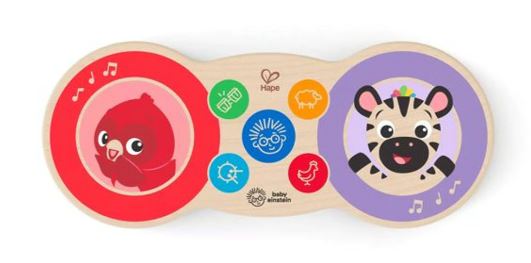 BABY EINSTEIN HAPE UPBEAT TUNES MAGIC TOUCH DRUM - Toyworld Frankston