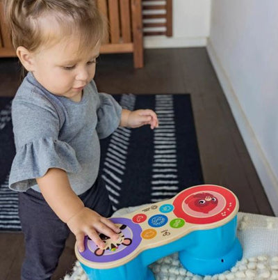 BABY EINSTEIN HAPE UPBEAT TUNES MAGIC TOUCH DRUM - Toyworld Frankston