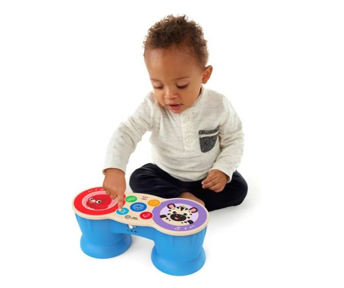 BABY EINSTEIN HAPE UPBEAT TUNES MAGIC TOUCH DRUM - Toyworld Frankston
