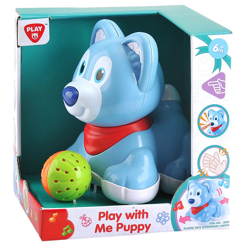 PLAYGO PLAY WITH ME PUPPY - Toyworld Frankston