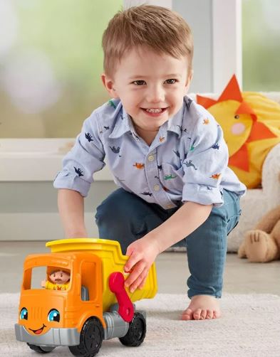 LITTLE PEOPLE - WORK TOGETHER DUMP TRUCK - Toyworld Frankston
