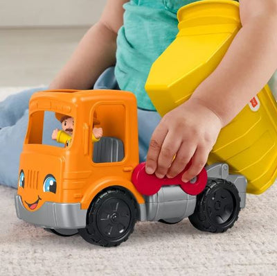 LITTLE PEOPLE - WORK TOGETHER DUMP TRUCK - Toyworld Frankston