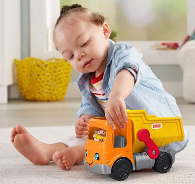 LITTLE PEOPLE - WORK TOGETHER DUMP TRUCK - Toyworld Frankston