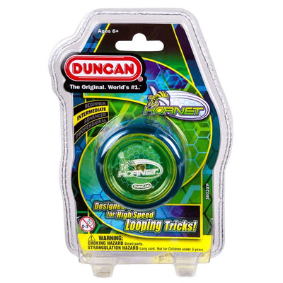 DUNCAN YO YO INTERMEDIATE HORNET PRO LOOPING YO YO ASSORTED COLOURS - Toyworld Frankston