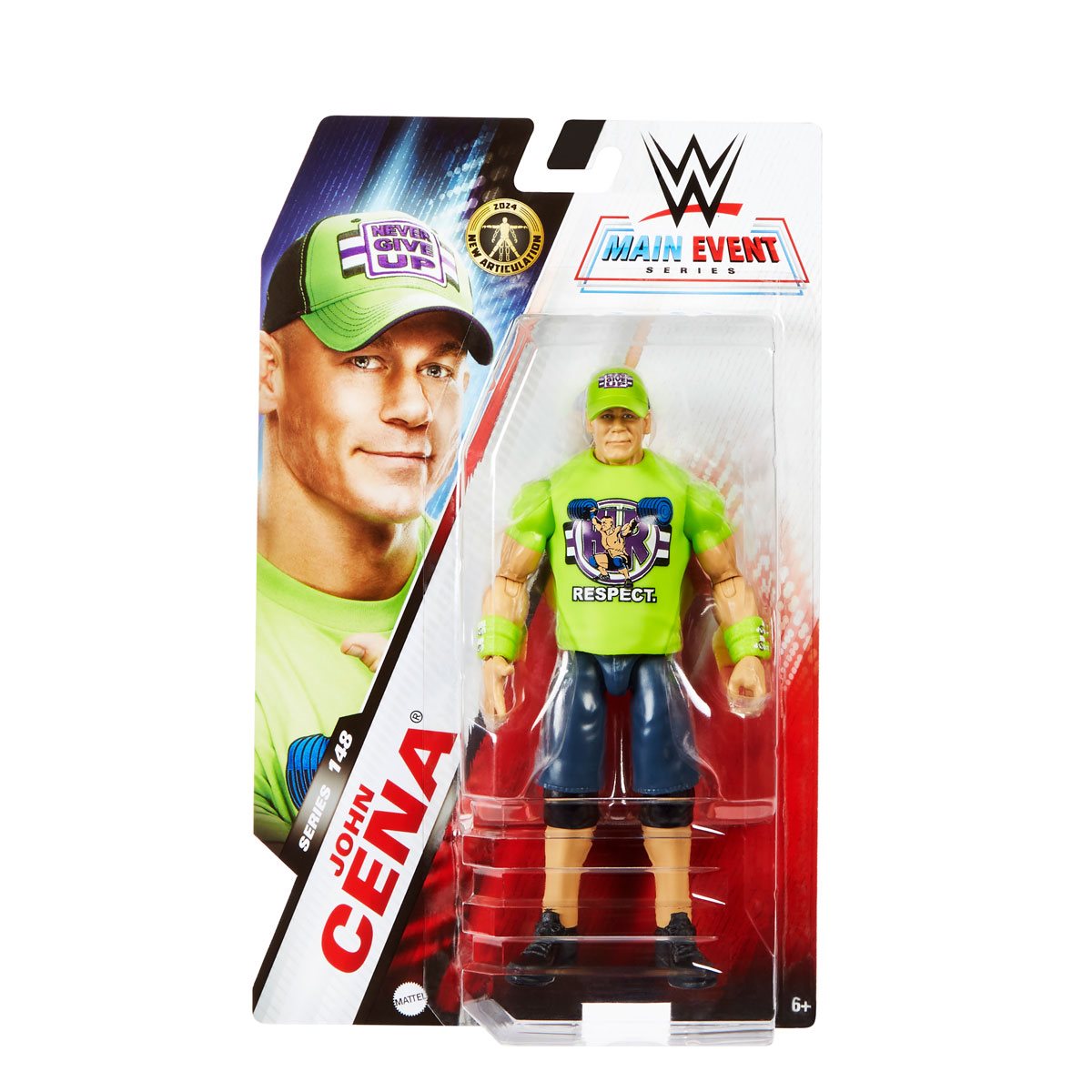WWE MAIN EVENT SERIES FIGURE - JOHN CENA 148 - Toyworld Frankston