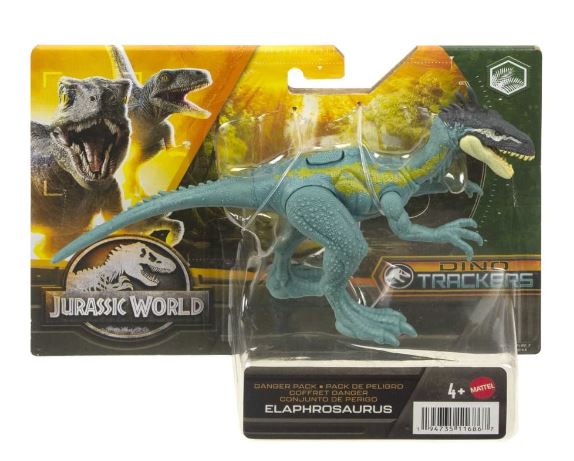 JURASSIC WORLD DANGER PACK - ELAPHROSAURUS - DINO TRACKER FIGURE - Toyworld Frankston