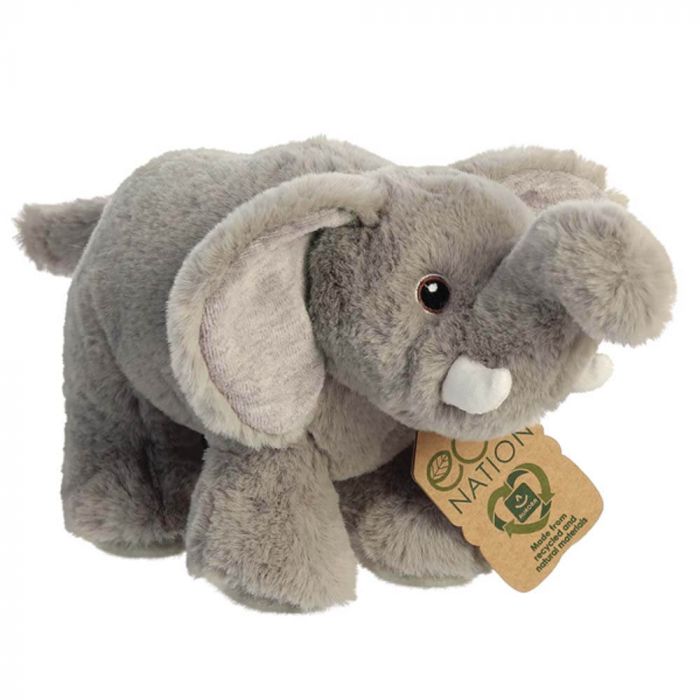 ECO NATION ELEPHANT SOFT TOY - Toyworld Frankston
