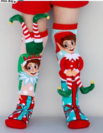 MADMIA - ELF SOCKS  6-99 YRS - Toyworld Frankston