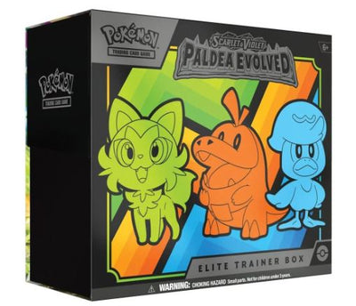 POKEMON TCG SCARLET AND VIOLET 2 PALDEA EVOLVED - ELITE TRAINER BOX - Toyworld Frankston