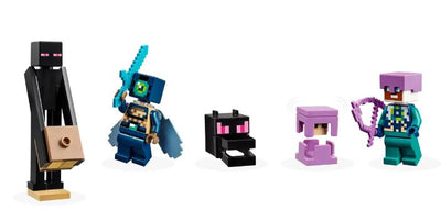 LEGO 21264 MINECRAFT - THE ENDER DRAGON AND THE END SHIP - Toyworld Frankston