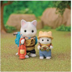 SYLVANIAN FAMILIES - EXCITING EXPLORATION SET - LATTE CAT BROTHER AND BABY - Toyworld Frankston