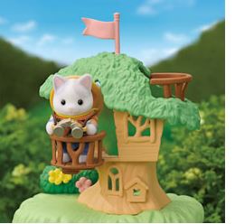 SYLVANIAN FAMILIES - EXCITING EXPLORATION SET - LATTE CAT BROTHER AND BABY - Toyworld Frankston