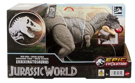 JURASSIC WORLD EPIC EVOLUTION ACTION FIGURE WILD ROAR EKRIXINATOSAURUS - Toyworld Frankston
