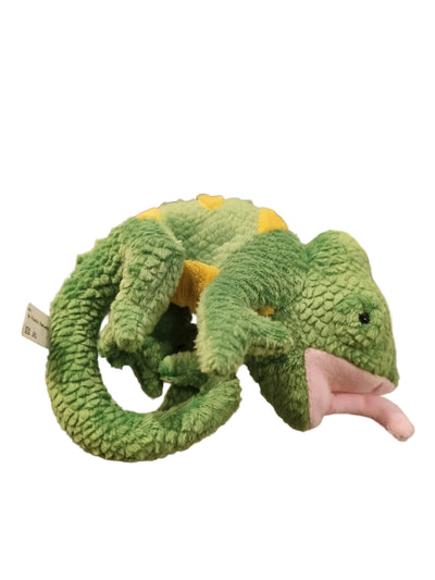 CUDDLE PALS CHAMELEON - GREEN AND YELLOW
