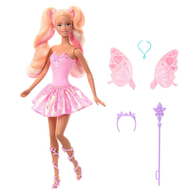 BARBIE FASHION FANTASTICAL COLOUR CHANGING FAIRY DOLL - Toyworld Frankston