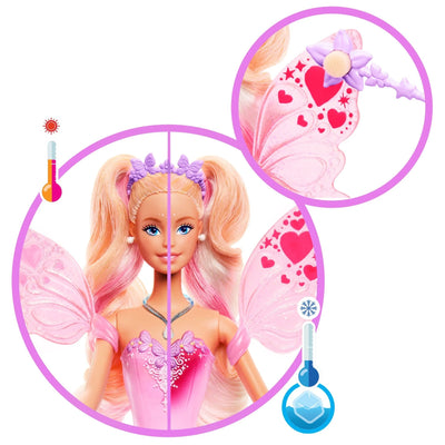 BARBIE FASHION FANTASTICAL COLOUR CHANGING FAIRY DOLL - Toyworld Frankston