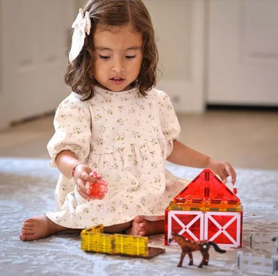 MAGNA-TILES FARM ANIMALS 25 PIECE SET - Toyworld Frankston