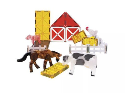 MAGNA-TILES FARM ANIMALS 25 PIECE SET - Toyworld Frankston