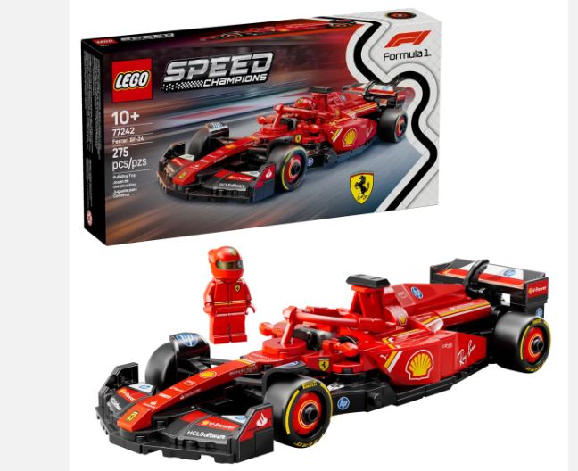 LEGO SPEED CHAMPIONS 77242 FERRARI SF-24 F1® RACE CAR - Toyworld Frankston