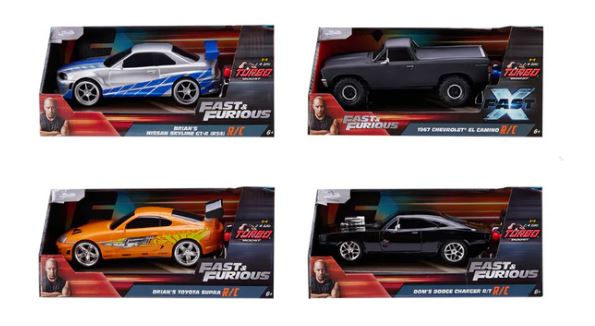 FAST AND FURIOUS - ASSORTMENT TURBO BOOST REMOTE CONTROL - Toyworld Frankston