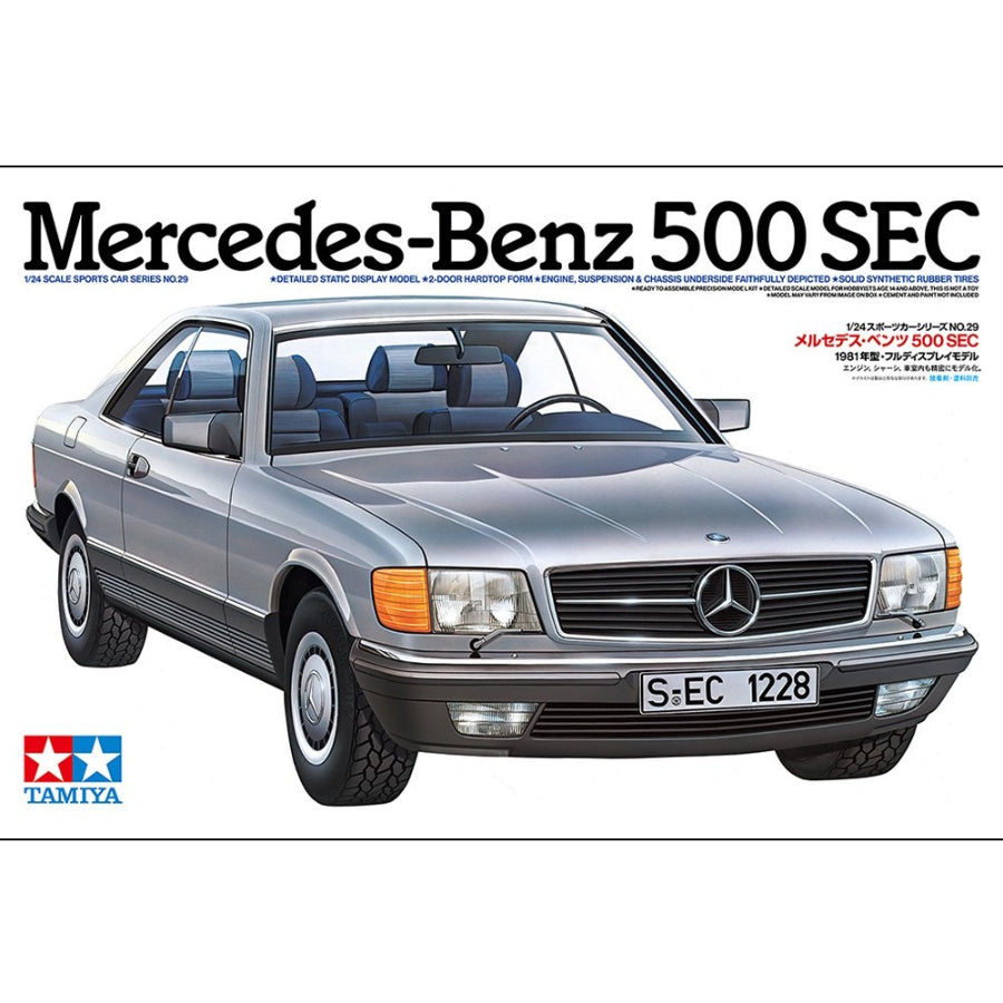 TAMIYA 1/24 MERCEDES-BENZ 500 SEC