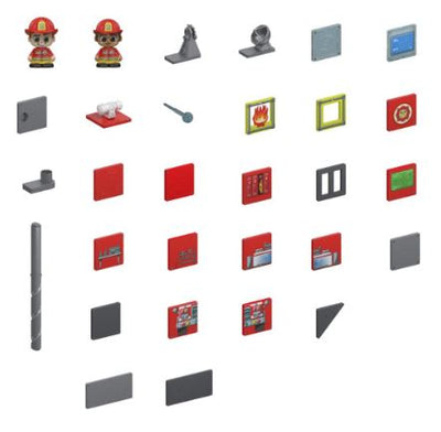 TILETOWN - FIRE STATION TILE SET