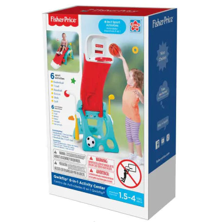 FISHER PRICE 6IN1 QWIKFLIP ACTIVITY CENTER - Toyworld Frankston