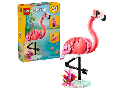 LEGO CREATOR 3 IN 1 31170 WILD ANIMALS: PINK FLAMINGO