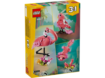 LEGO CREATOR 3 IN 1 31170 WILD ANIMALS: PINK FLAMINGO