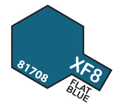 TAMIYA ACRYLIC PAINT MINI XF-8 FLAT BLUE