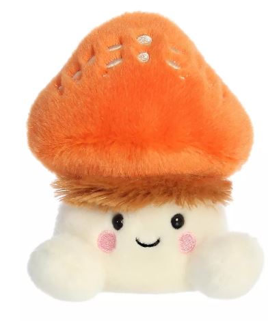 PALM PALS - FABIAN FLUFFY MUSHROOM 5" PLUSH - Toyworld Frankston