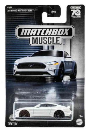 MATCHBOX MUSCLE 2019 FORD MUSTANG COUPE - Toyworld Frankston