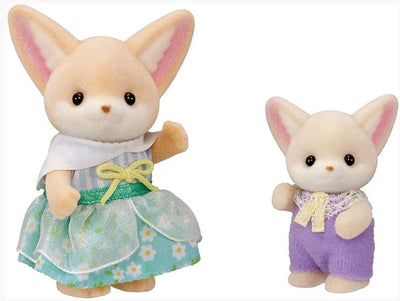 SYLVANIAN FAMILIES - SUNNY PICNIC SET - FENNEC FOX SISTER AND BABY - Toyworld Frankston