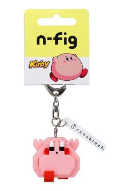 NANOBLOCK N-FIG BAG CLIP - KIRBY FULL BELLY MINI - Toyworld Frankston