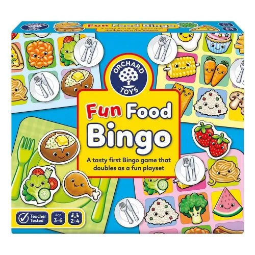 FUN FOOD BINGO - ORCHARD GAMES - Toyworld Frankston