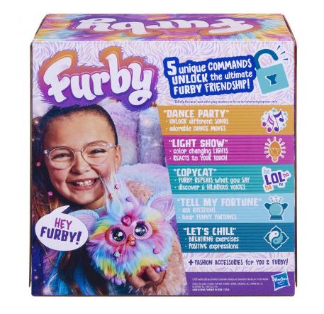 FURBY TIE DYE INTERACTIVE TOY - Toyworld Frankston