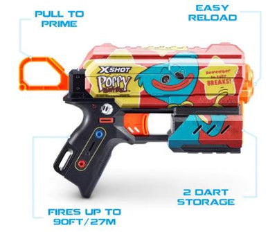ZURU XSHOT - POPPY PLAYTIME TIMEOUT - Toyworld Frankston