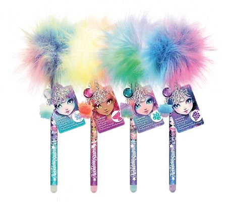 NEBULOUS STARS - SCENTED POM POM PENS - Toyworld Frankston