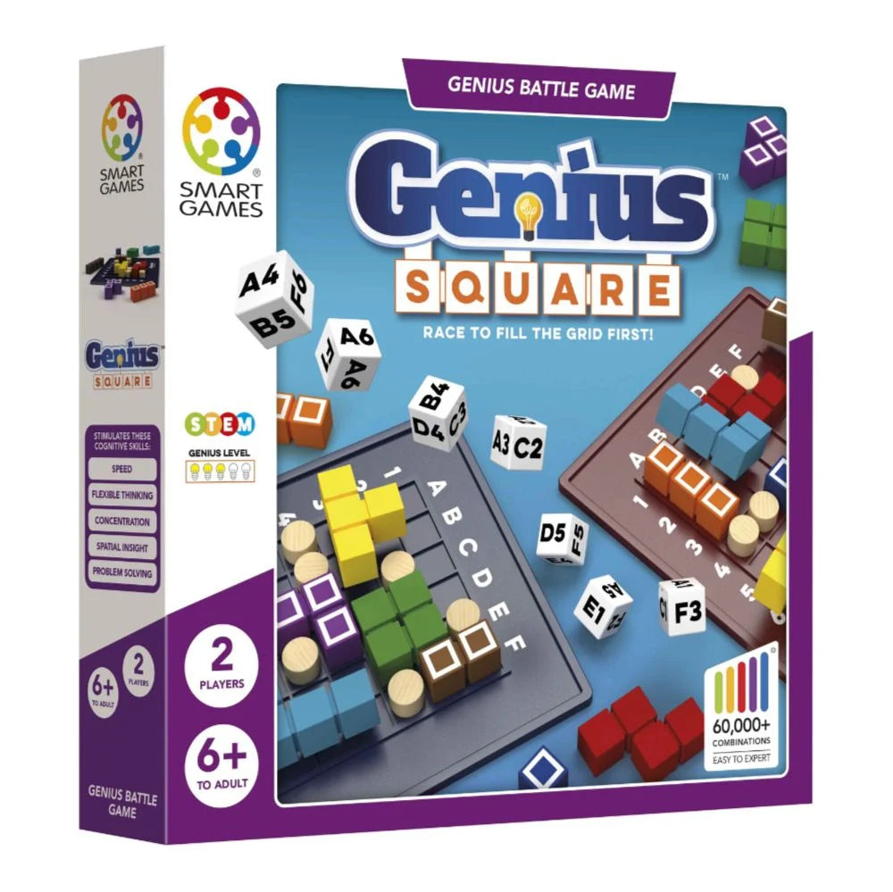 GENIUS SQUARE - GENIUS BATTLE GAME - Toyworld Frankston