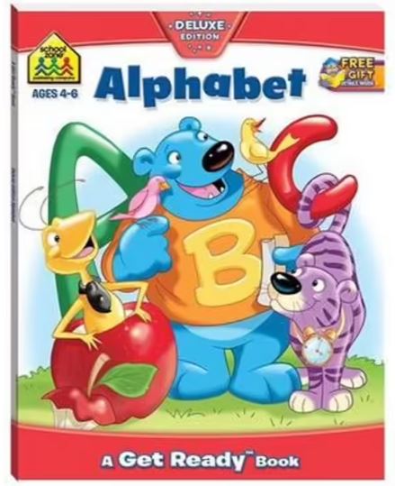 SCHOOL ZONE ALPHABET: A GET READY BOOK - Toyworld Frankston