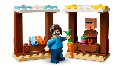 LEGO MINECRAFT 21273 THE GHAST BALLOON VILLAGE ATTACK