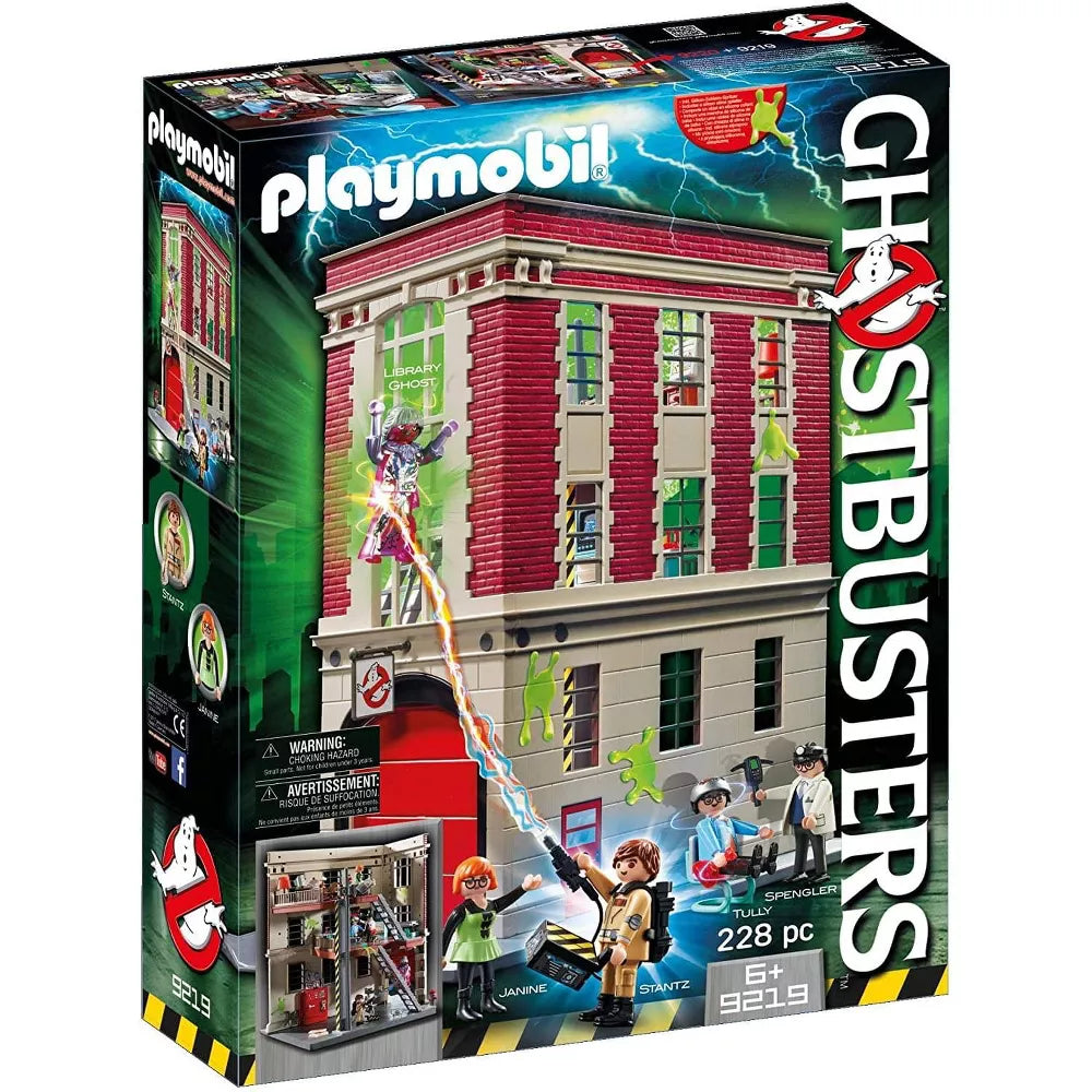 PLAYMOBIL GHOSTBUSTERS FIREHOUSE - Toyworld Frankston