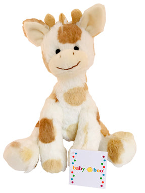 BABY BOO - 30CM BROWN SPOT GIRAFFE - Toyworld Frankston