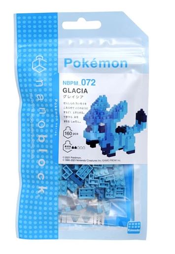 NANOBLOCK POKEMON - GLACEON - Toyworld Frankston