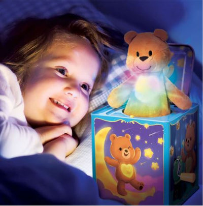 SCHYLLING  JACK IN THE BOX POP AND GLOW TEDDY - Toyworld Frankston