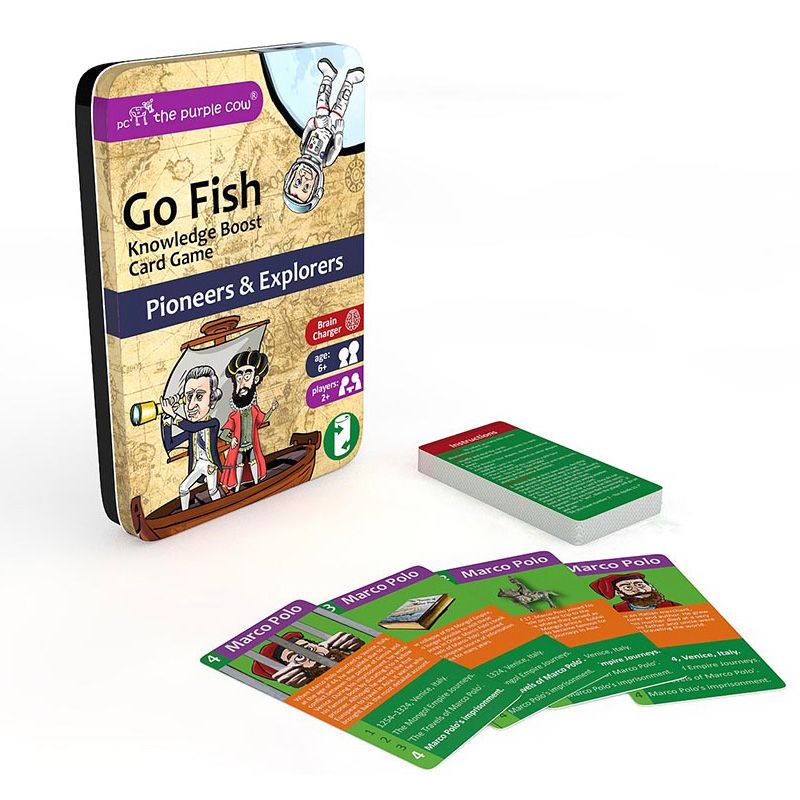 GO FISH PIONEERS AND EXPLORERS - Toyworld Frankston