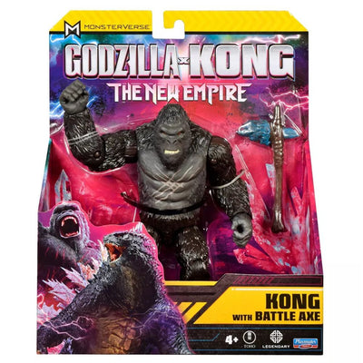 MONSTERVERSE GODZILLA X KONG THE NEW EMPIRE - KONG WITH BATTLE AXE - Toyworld Frankston