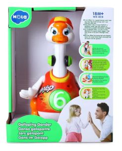 HOLA - SWINGING GOOSE  - RED - Toyworld Frankston