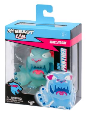 MR BEAST LAB VINYL - GLOW PANTHER - Toyworld Frankston